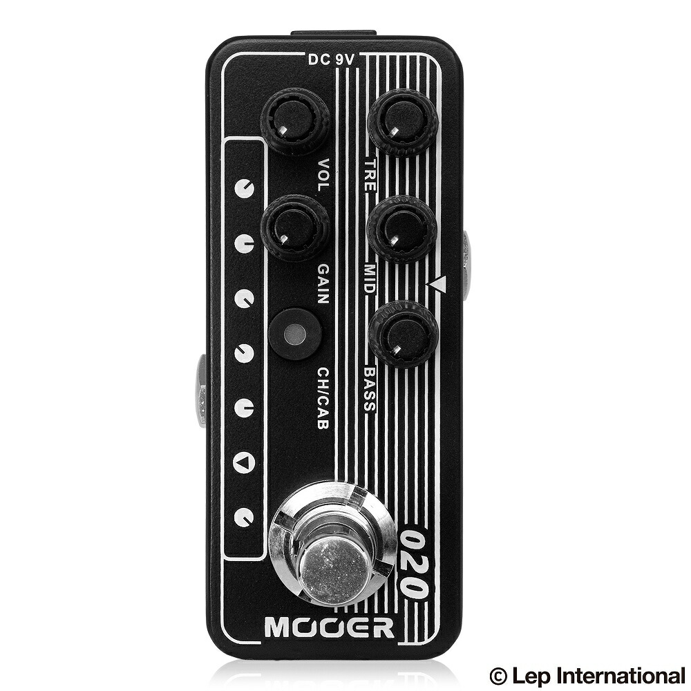 ギター　アンプシミュレータ　MOOER PREAMP MODEL X2 Mooer PREAMP MODEL X2