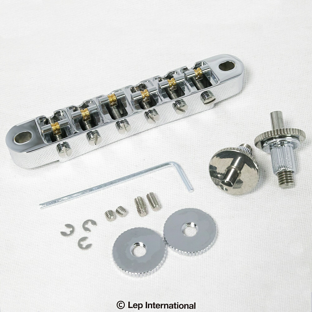 【納期: 約3ヶ月～】ABM - ABM2400C-RO ローラーサドル ナッシュビルブリッジセット（インチ規格）クローム | ギターパーツ ブリッジ【お取り寄せ】【代引き不可】