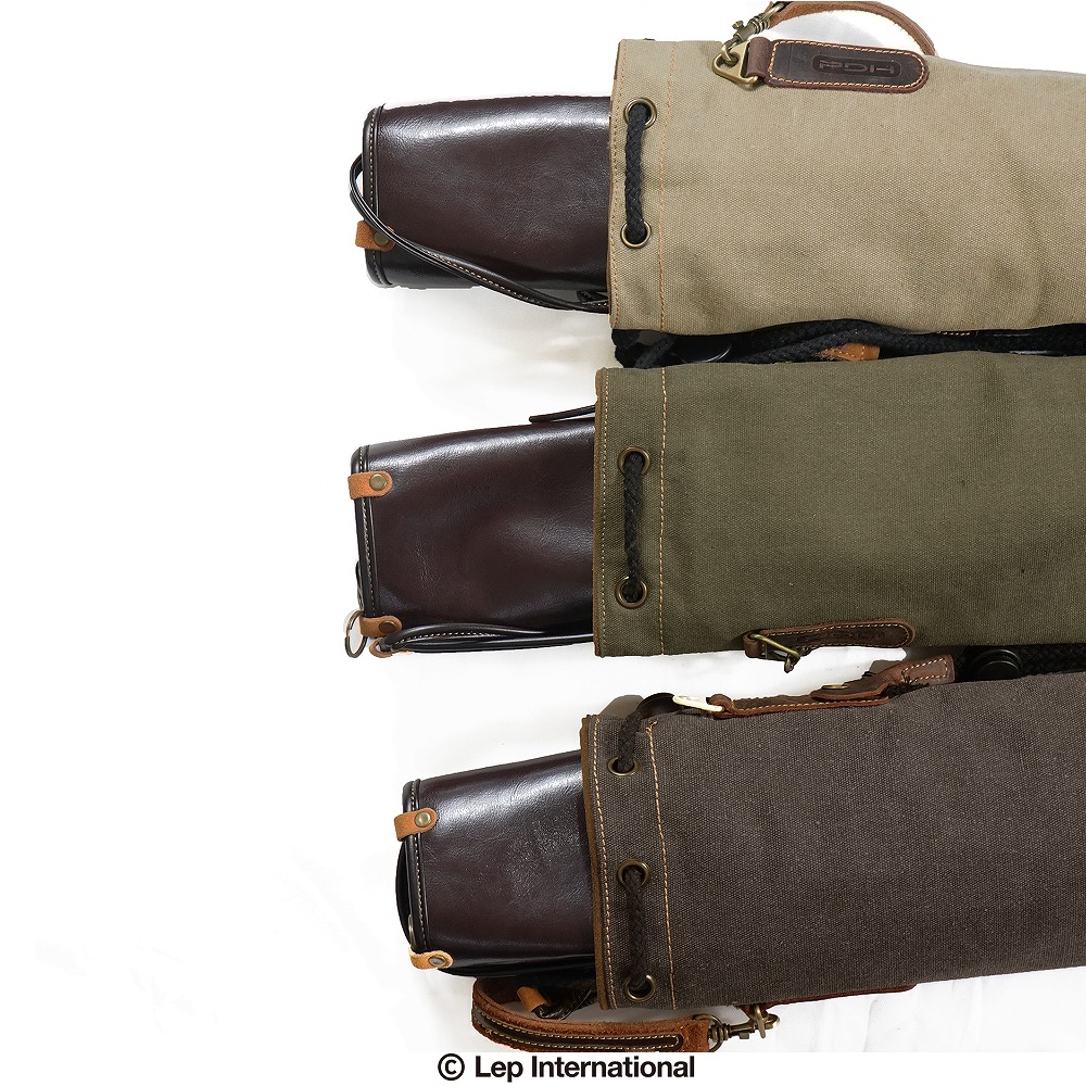 ＼今だけP10倍★4/10 12:59まで／ PDH - Leather Drum stick bag SW-DSB-415A | レザー製スティックケース(8セット対応)とキャンバスバッグのセット