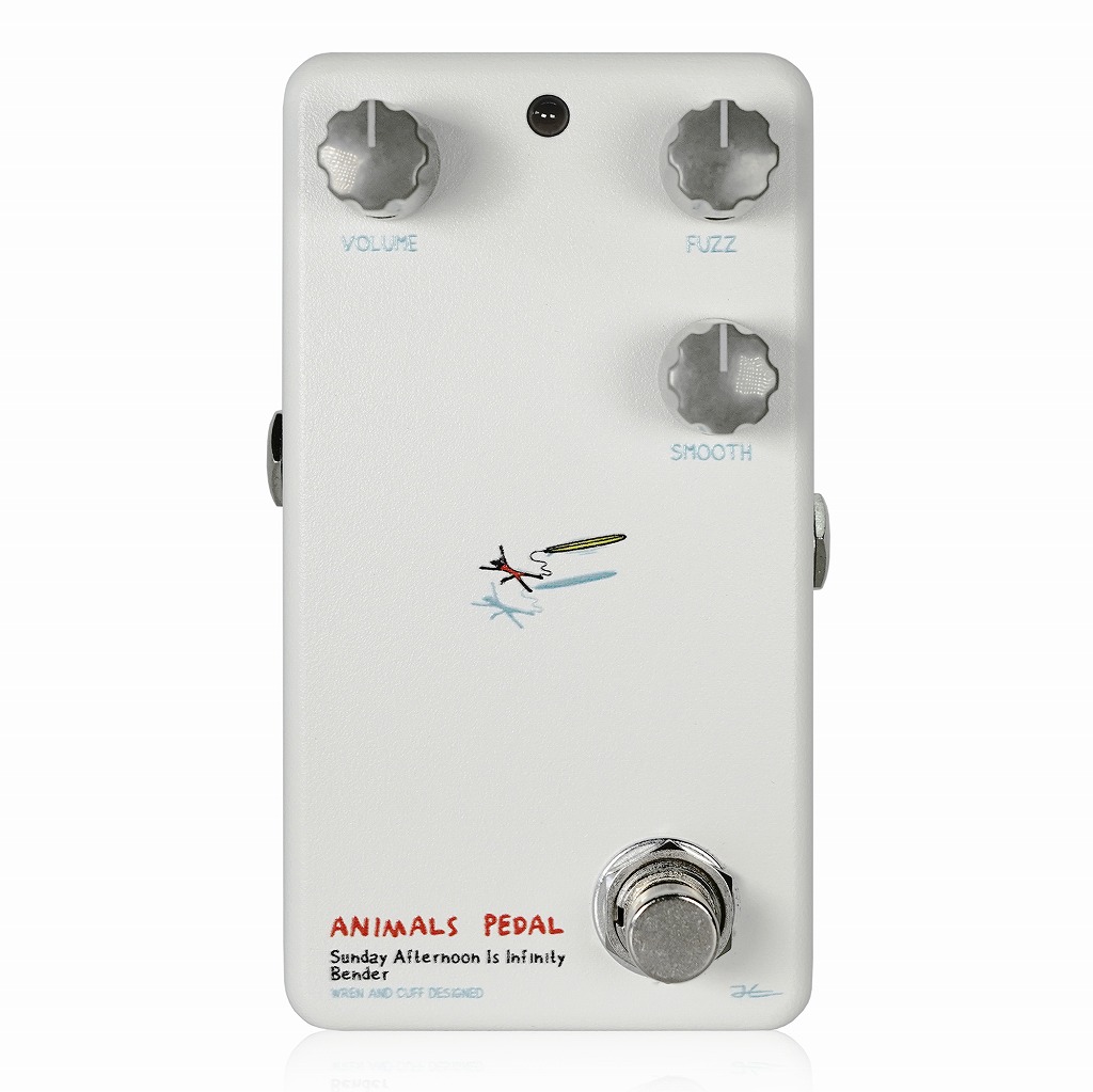 Animals Pedal - Sunday Afternoon Is Infinity Bender | Wren and Cuff設計のトーンベンダーペダル　ファズ ギター エフェクター｜エフェクター専門店 ナインボルト