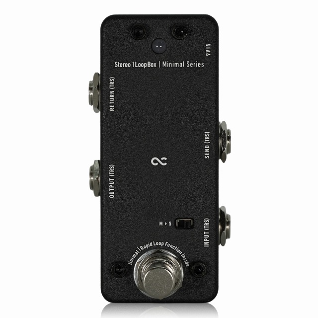 One Control - Minimal Series Stereo 1Loop Box | スイッチャー ミニマルシリーズ ワンコントロール ミニペダル