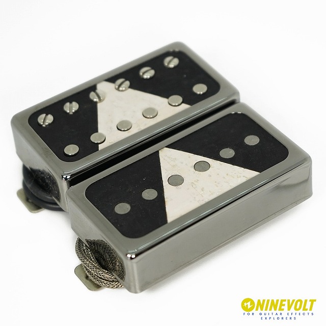 Righteous Sound Pickups　1991 GAZING Monolith Set Black Metallic Cover Obsidian Insert Snow V　/ ギター ピックアップ シングルコイル ハムバッカー
