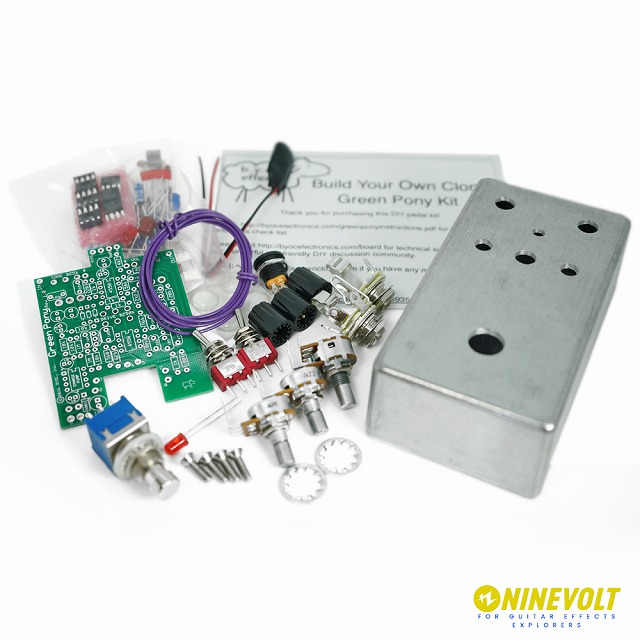 BYOC Analog Vibrato 制作キット 組み立て調整済み 楽天市場】BYOC - Analog Vibrato制作KIT | エフェクター 自作 キット