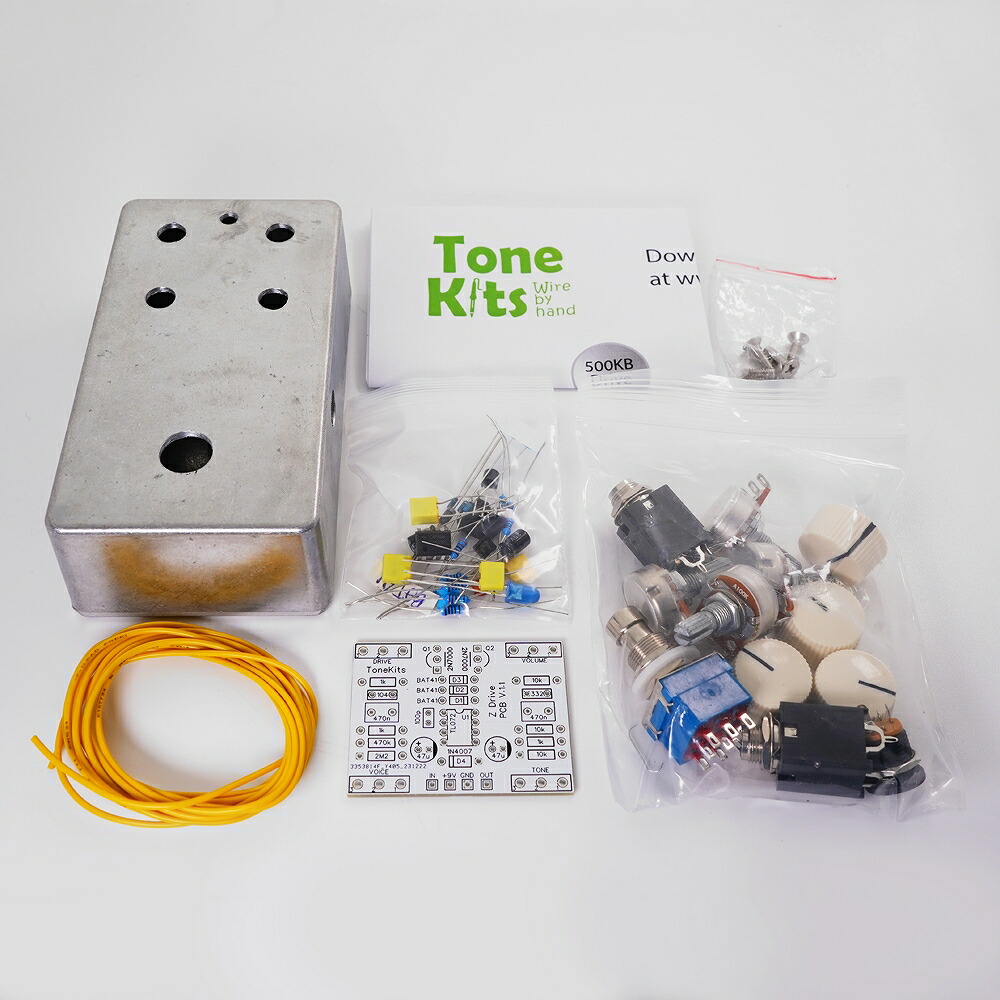 ＼今だけP10倍★4/10 12:59まで／ Pedal Tank　Z Drive Kit　/ オーバードライブ エフェクター 自作 キット