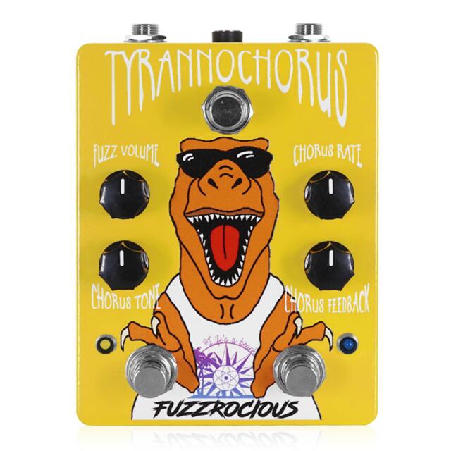 Fuzzrocious Pedals - TYRANNOCHORUS | コーラス ファズ ギター エフェクター