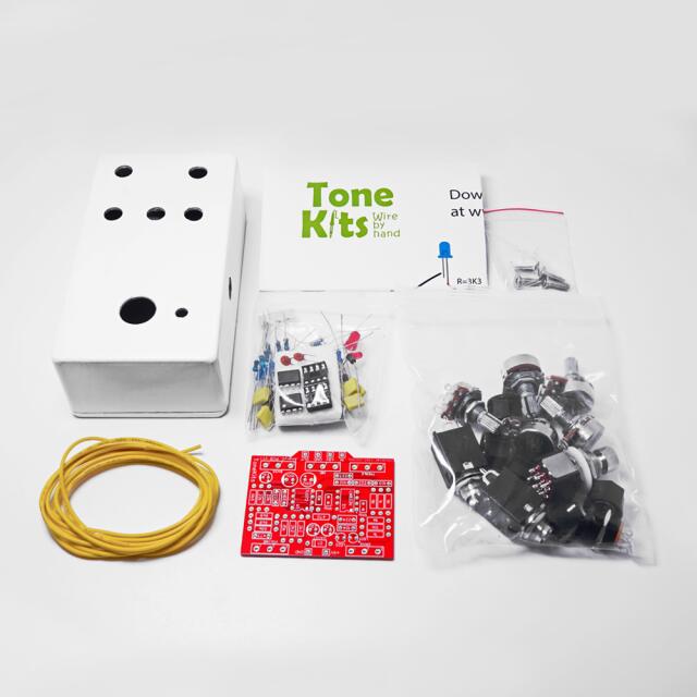 ＼今だけP10倍★4/10 12:59まで／ Pedal Tank AngryC Kit / ディストーション エフェクター 自作 キット