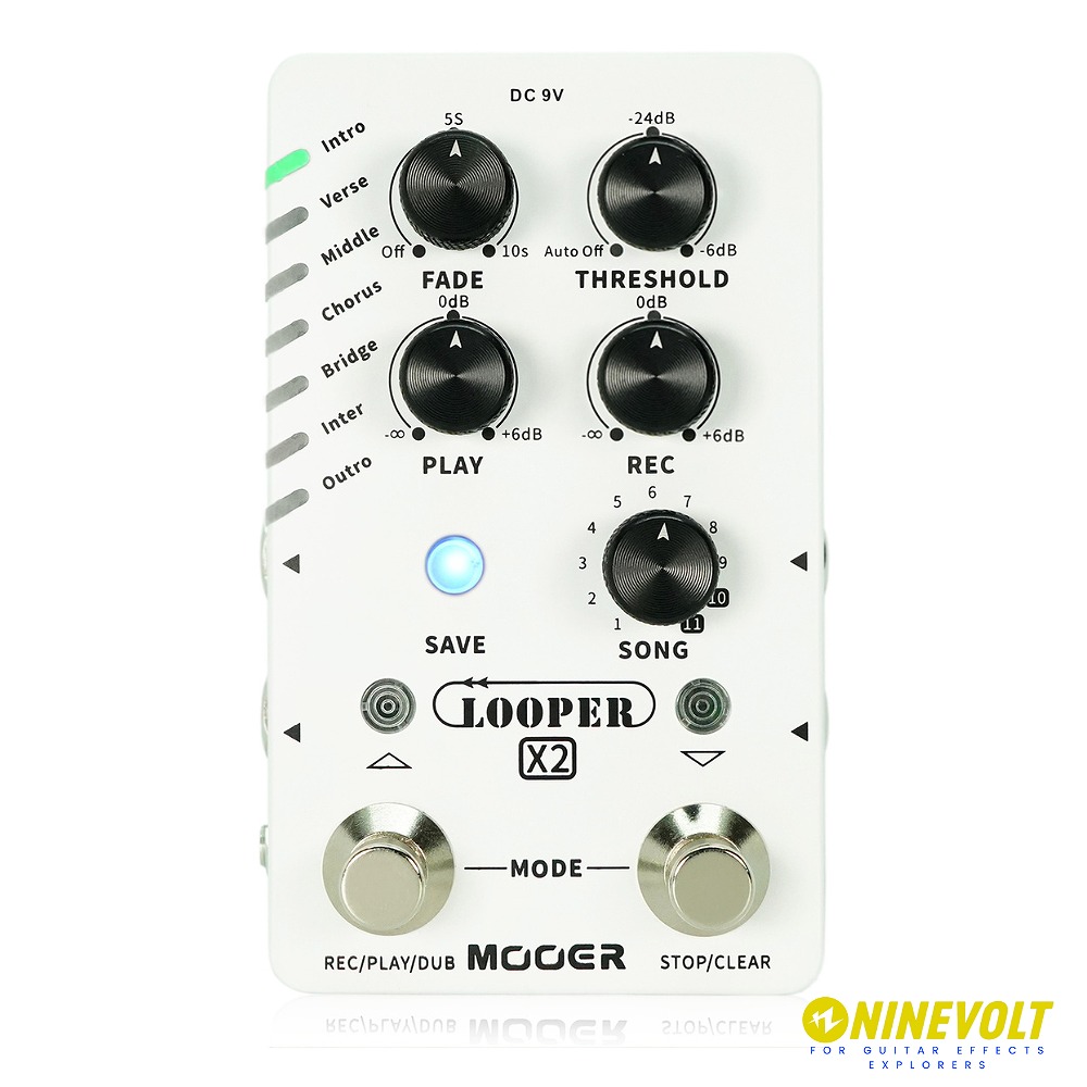 MOOER D7 DELAY ギターエフェクター Mooer D7 X2 DELAY