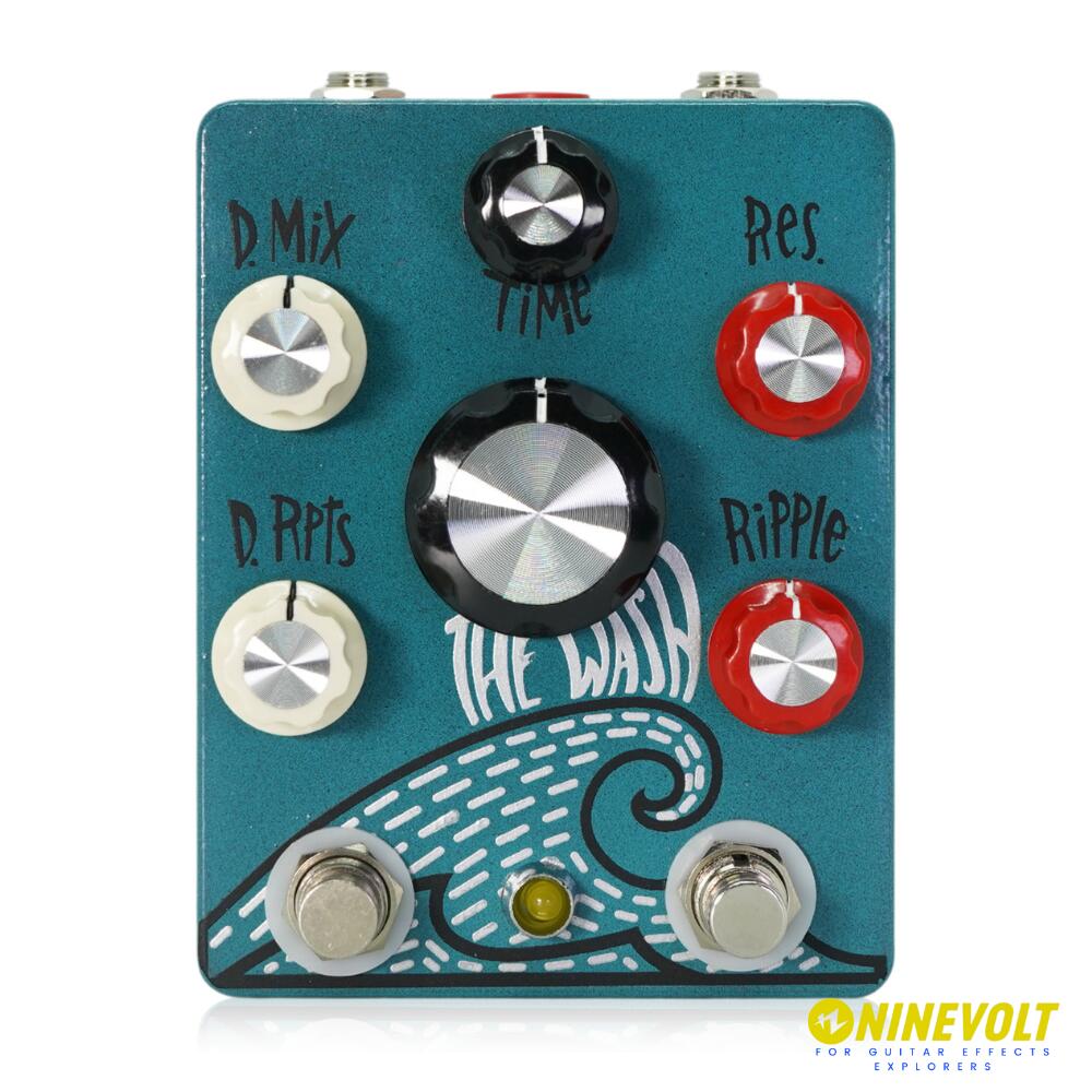 ＼今だけP10倍★4/10 12:59まで／ Hungry Robot Pedals - Wash V2 Tap Tempo | ディレイ エフェクター