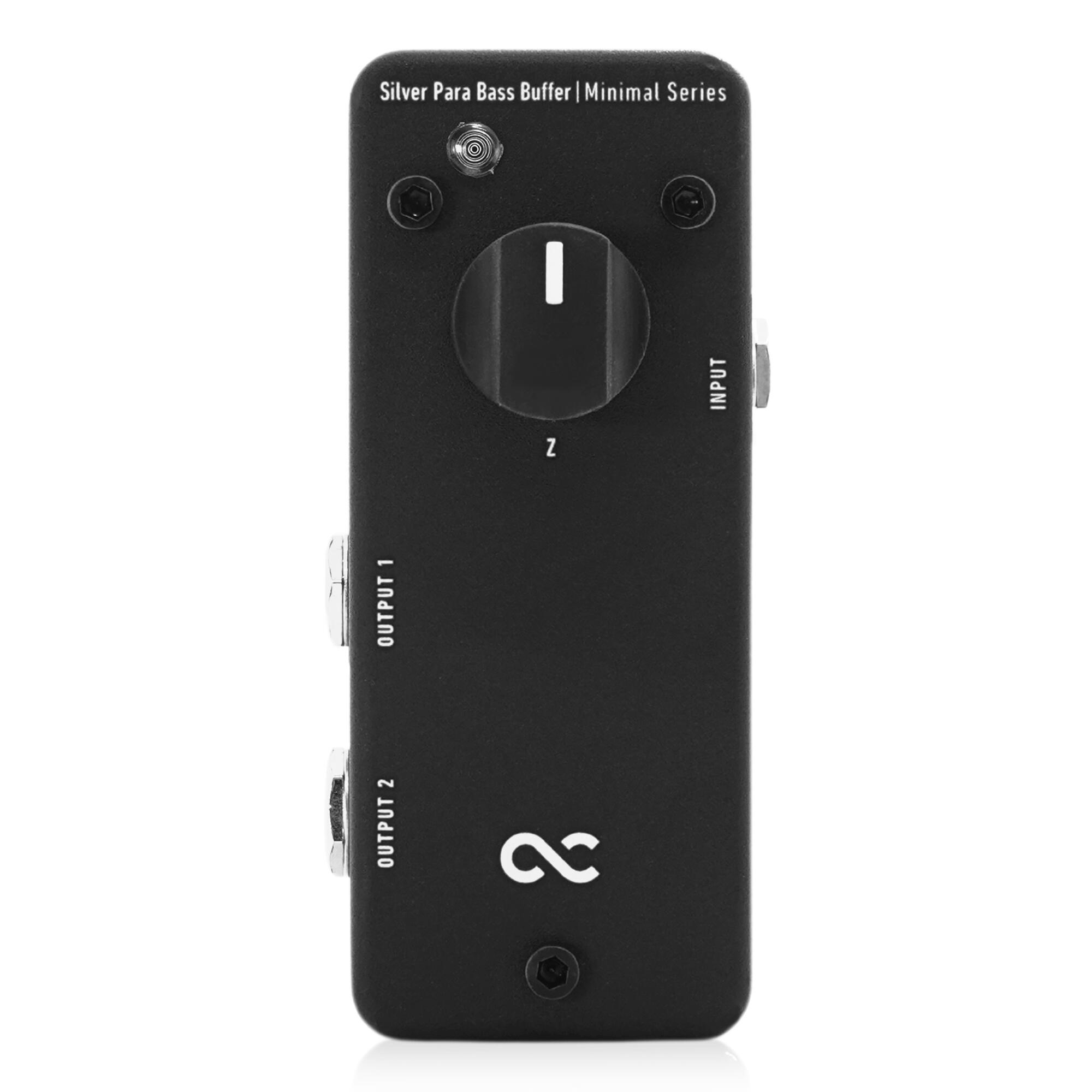 One Control - Minimal Series Silver Para Bass Buffer | バッファ ベース用 ミニペダル|エフェクター専門店 ナインボルト