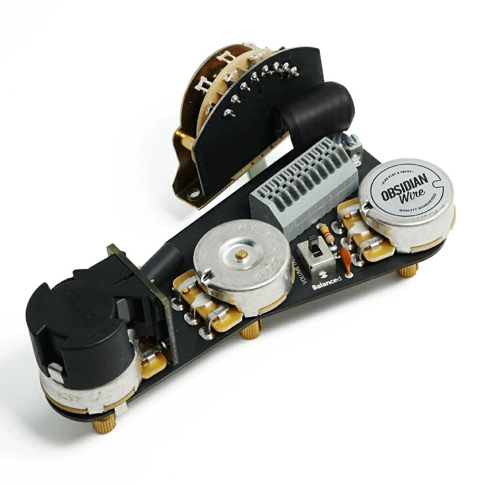 ObsidianWire　Custom '7 Way' for Strat Gen 2 / Gilmour Switch　/ ギターパーツ ピックアップ 配線済みハーネス