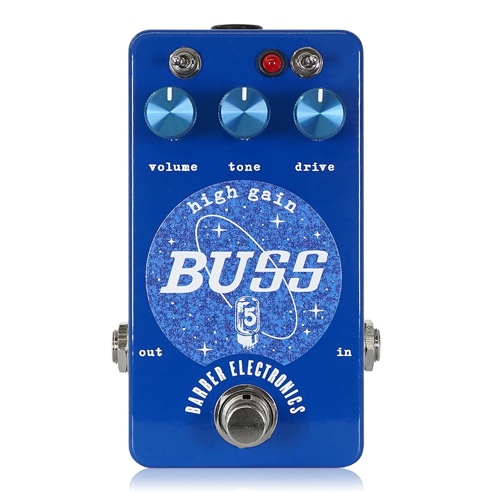 Barber Electronics - Buss High Gain | オーバードライブ ギター エフェクター｜エフェクター専門店 ナインボルト
