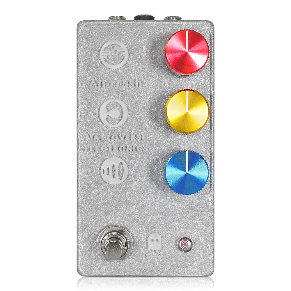 Mattoverse Electronics - AirTrash Clear Acrylic Faceplate | ノイズ ギター エフェクター