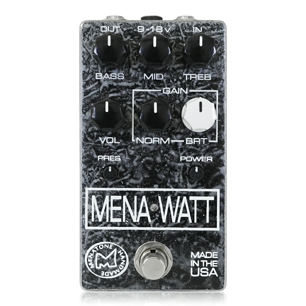 Menatone - Menawatt | オーバードライブ ギター エフェクター|エフェクター専門店 ナインボルト