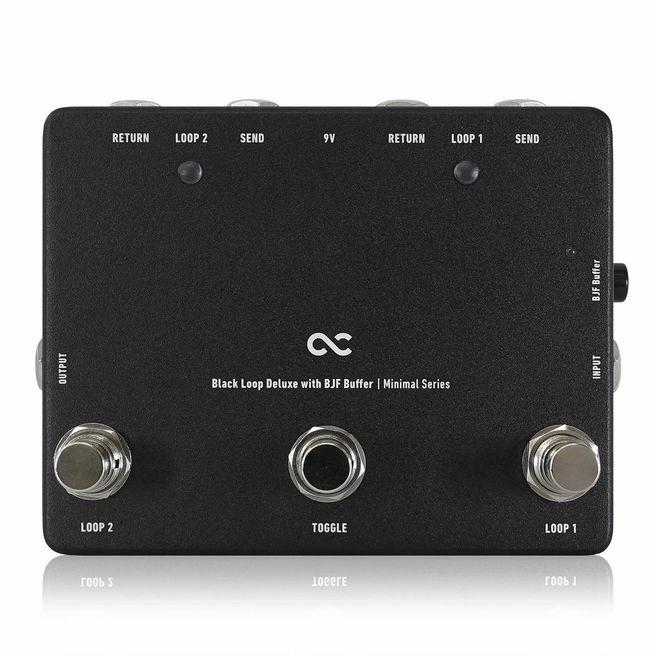 One Control - Minimal Series Black Loop Deluxe with BJF Buffer | 2ループ スイッチャー｜エフェクター専門店 ナインボルト