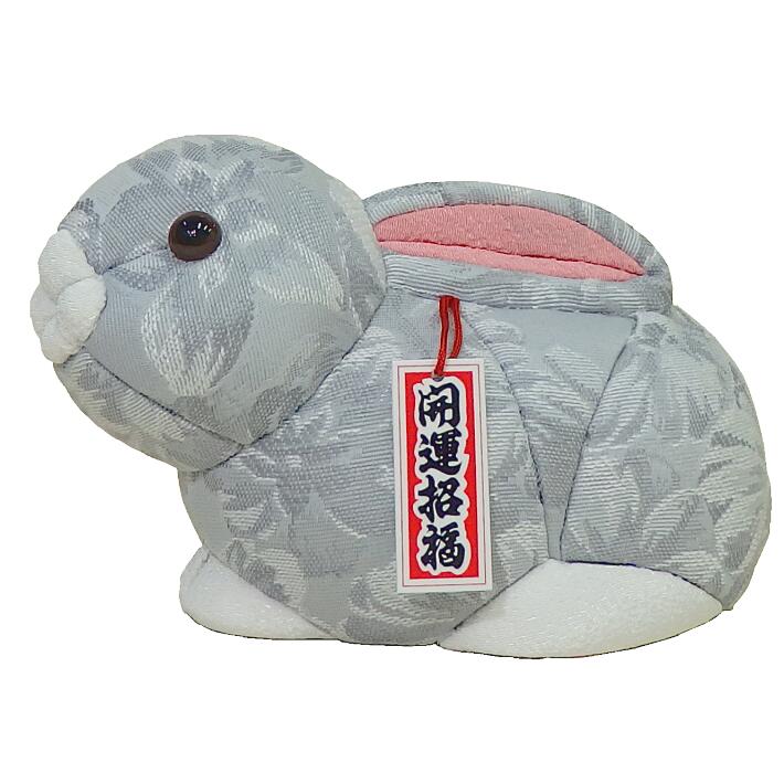 楽天市場】【木目込人形材料】【特価】祝いうさぎ 高さ約14cm 布付き