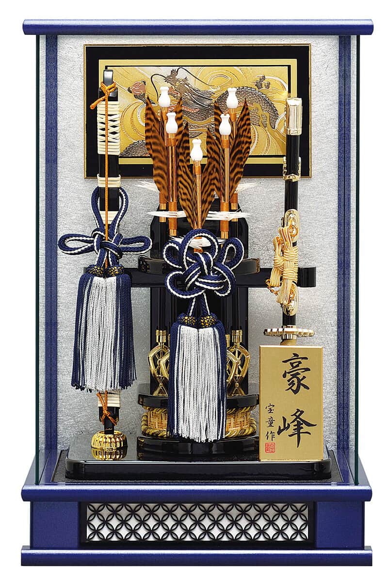 破魔弓 ケース飾り パノラマ 豪峰 12号 アクリルケース 【2025年度新作】 h071-mm-hm2525