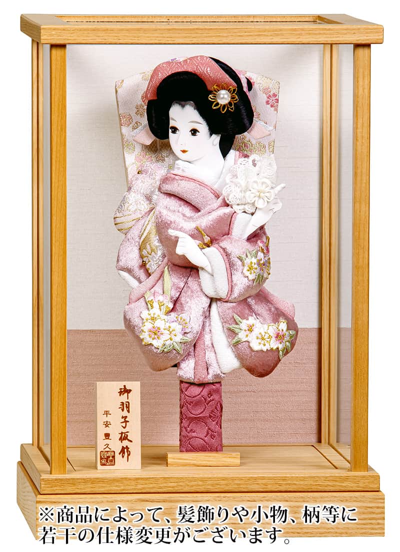 羽子板 平安豊久 ケース飾り 舞 8号 アクリルケース 【2025年度新作】 h071-mo-102293 HJ-013