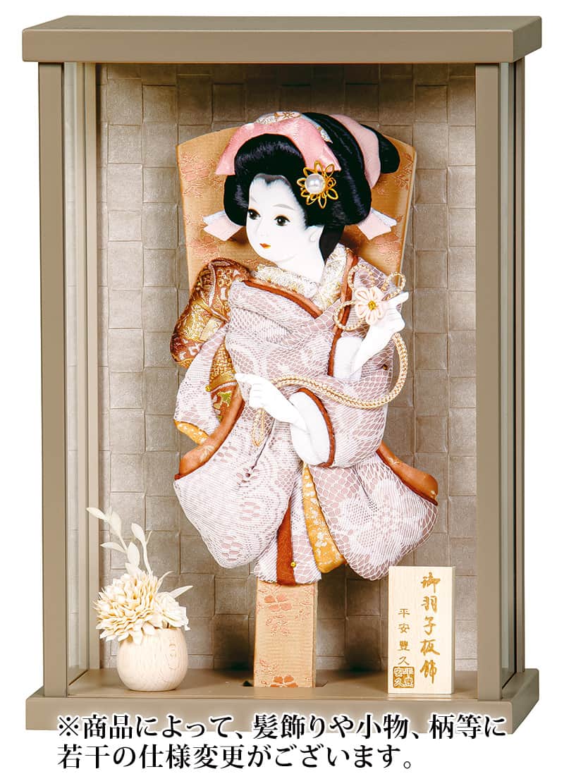 羽子板 平安豊久 壁掛け ケース飾り 桐 8号 アクリルケース 【2025年度新作】 h071-mo-102296 HJ-024