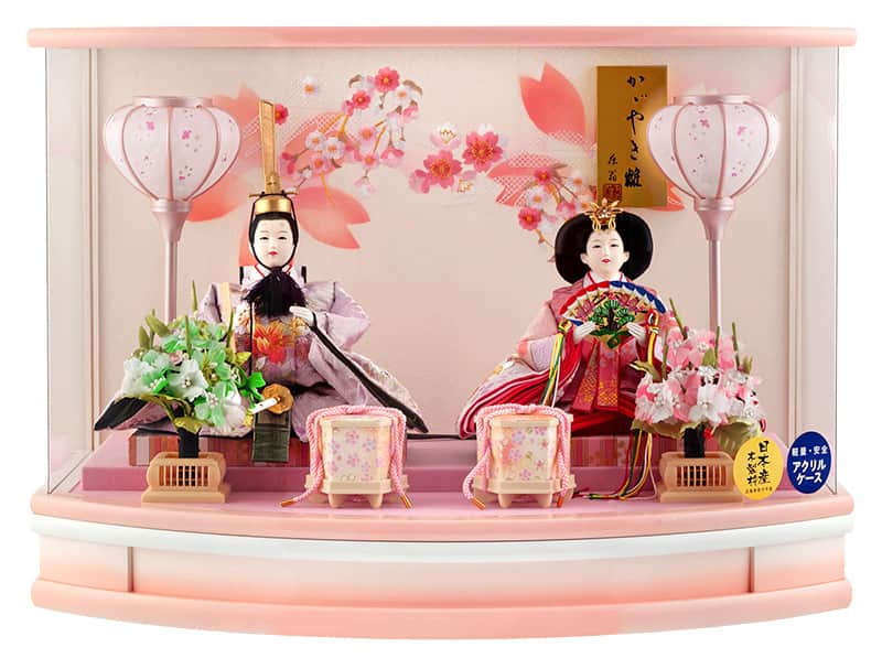 楽天市場】雛人形 久月 ひな人形 雛 浮世人形 ケース飾り 福印6 藤娘C