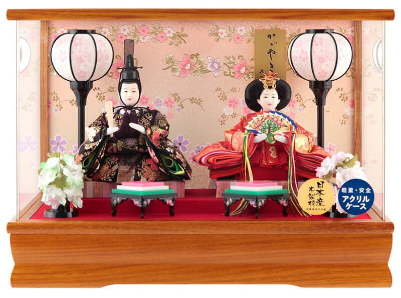 楽天市場】雛人形 久月 ひな人形 雛 浮世人形 ケース飾り 福印6 藤娘C