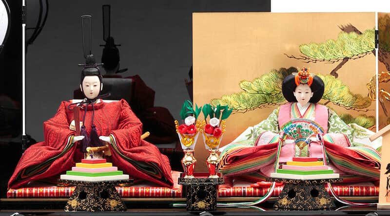 雛人形 久月 ひな人形 久月七代目当主監製 五人飾り 雛 h053-k-35k-5 