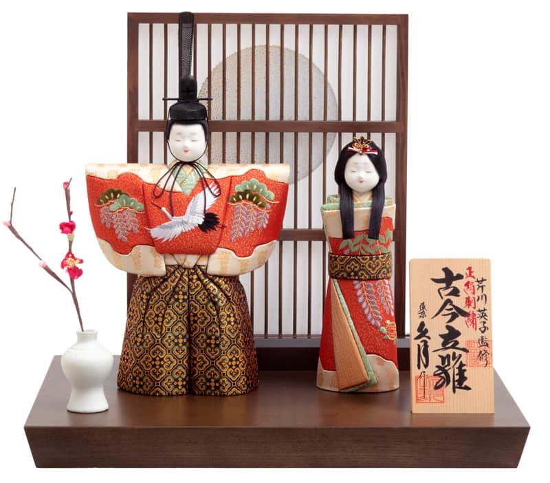 楽天市場】【クーポン利用で5%OFF】雛人形 久月 ひな人形 平飾り 親王