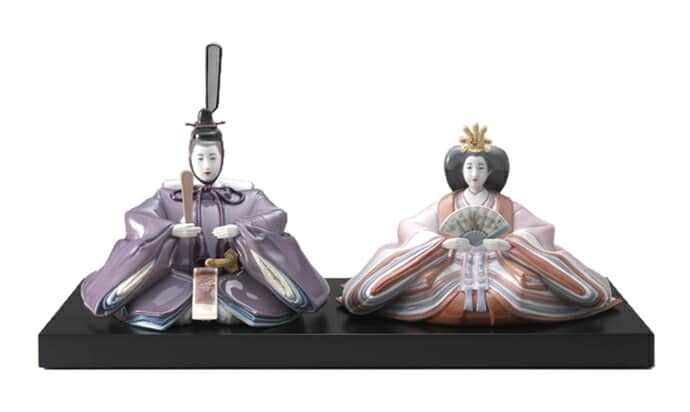 楽天市場】リヤドロ 雛人形 Lladro コンパクト ひな人形 雛 親王飾り