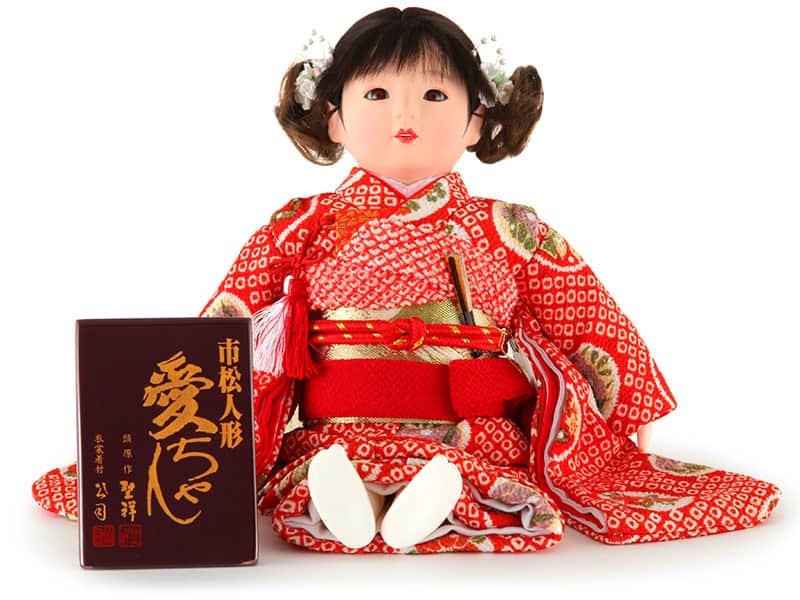 雛人形 ひな人形 雛 市松人形 童人形 人形単品 頭原作 熊倉聖祥 衣裳着付 公司 愛ちゃん 【2026年度新作】 mi-kj-80135-za-30a-s ひな祭り｜人形屋ホンポ特急／雛人形五月人形