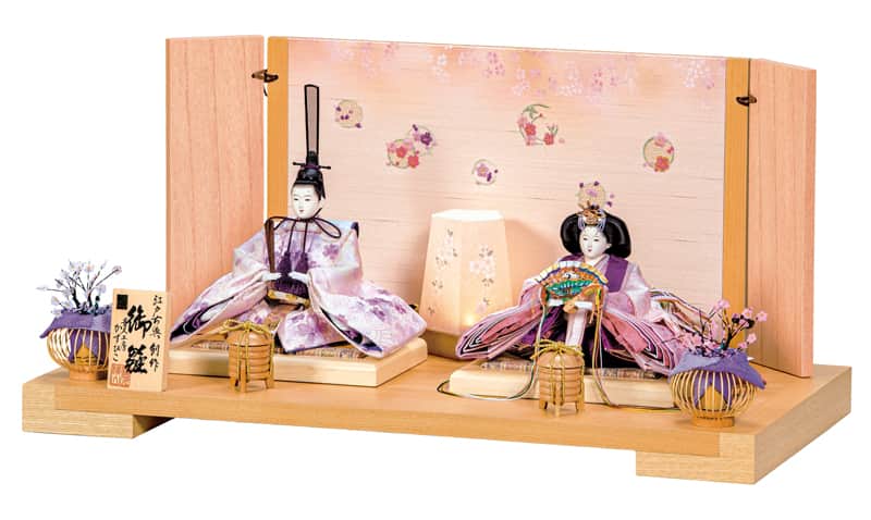雛人形 平安豊久 ひな人形 平飾り 親王飾り 横山一彦作 あさみ 小三五親王揃 【2026年度新作】 h083-mo-304402 HJ-080 108,185円