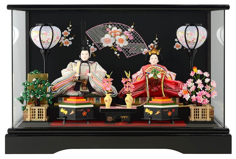 楽天市場】雛人形 久月 ひな人形 雛 ケース飾り 親王飾り 御雛 小三五