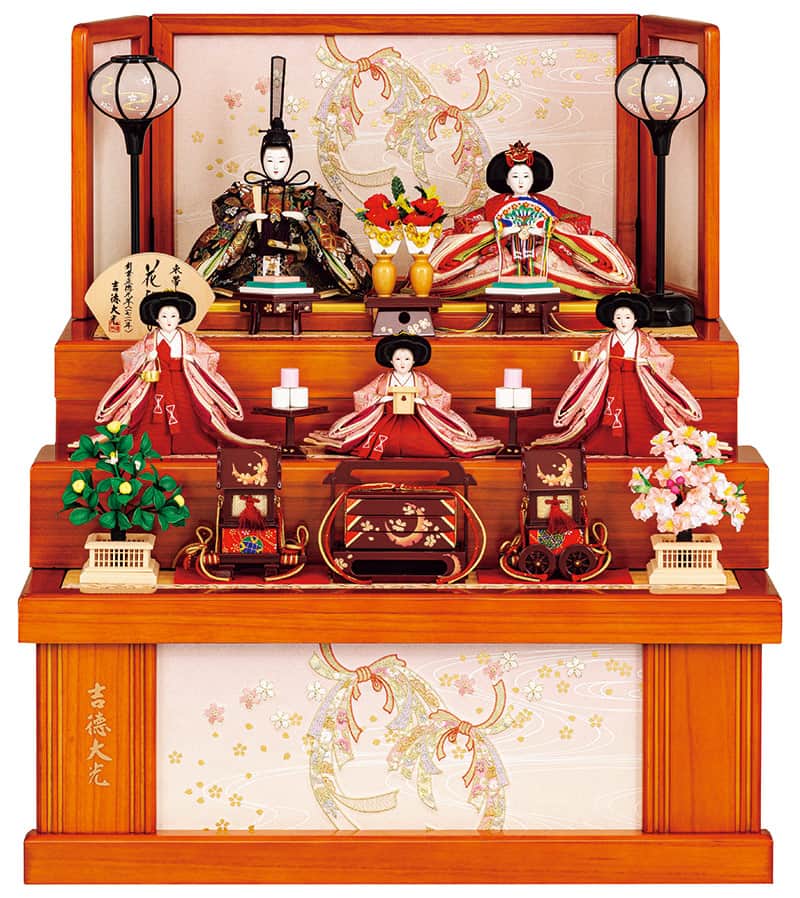 五月人形／三段飾り／こどもの日／豪華／美品／吉徳大光 楽天市場】五月人形 吉徳 金太郎 浮世人形 ケース飾り 童心 10号