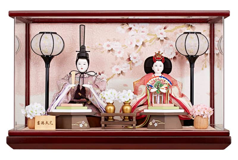 楽天市場】雛人形 吉徳大光 ひな人形 雛 ケース飾り 親王飾り 御雛