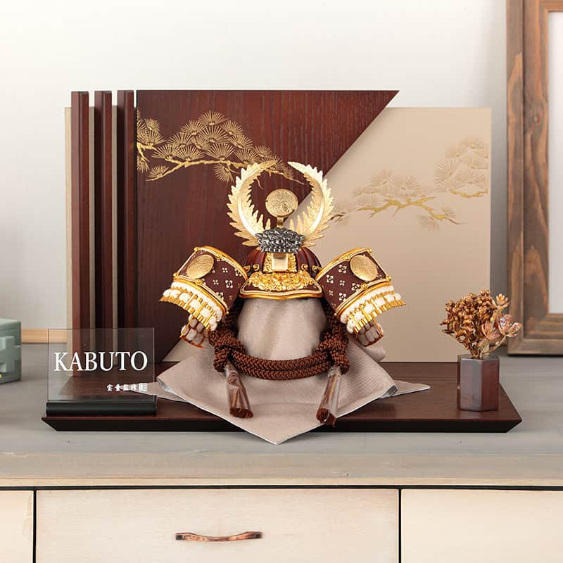 楽天市場】五月人形 吉徳 徳川家康公 兜平飾り 兜飾り 大越保広