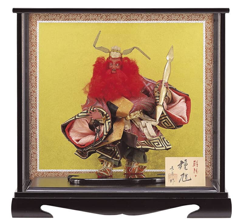 楽天市場】五月人形 久月 鍾馗人形 武者人形 浮世人形 四寸鍾馗