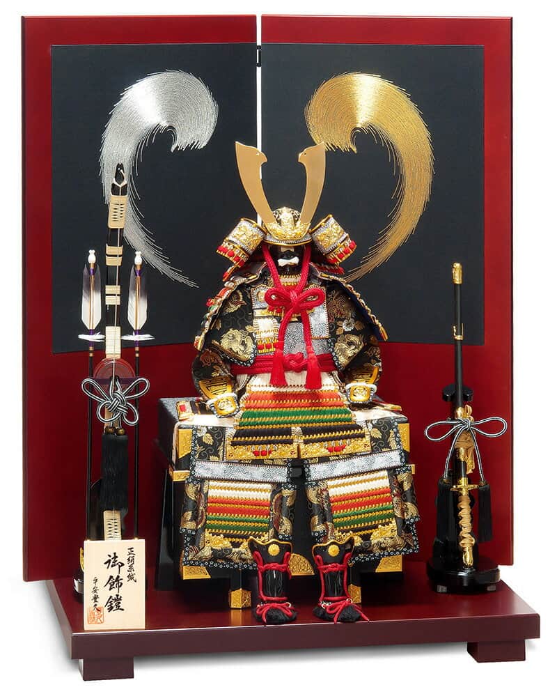 五月人形 豊久 鎧平飾り 鎧飾り 勢 正絹糸縅 10号 【2026年度新作】 h085-mo-501547 GH-173