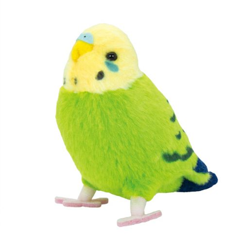 楽天市場】ぬいぐるみ セキセイインコグリーン 吉徳 ことり 小鳥 雑貨