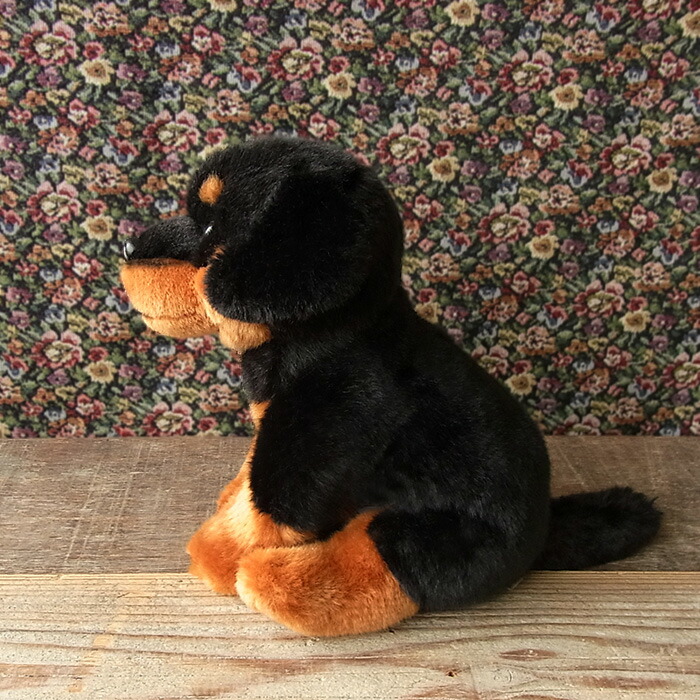 楽天市場 簡易ラッピングでお届け Faithful Friends ロットワイラー ぬいぐるみ 犬 イヌ いぬ ぬいぐるみ リアル 本物 そっくり ペット ニニアンドキノ