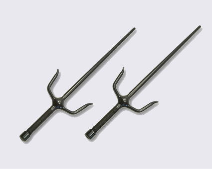 サイ（2本組）黒 ≪ 忍者 NINJA にんじゃ 侍 SAMURAI さむらい 手裏剣 syuriken しゅりけん 刀 Sword 衣装 袴 くノ一 kunoichi ハロウィン Halloween 仮装 コスプレ ≫