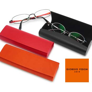 直輸入 イタリア インポート イタリア製 メガネケース スリム おしゃれ メンズ レディース 眼鏡ケース ジョルジオフェドン GIORGIO FEDON SMOOTH グラスケース P-OCCHIALI