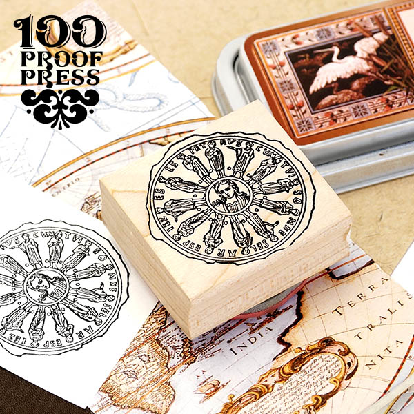 楽天市場】直輸入 ラバースタンプ 100プルーフプレス 100 Proof Press