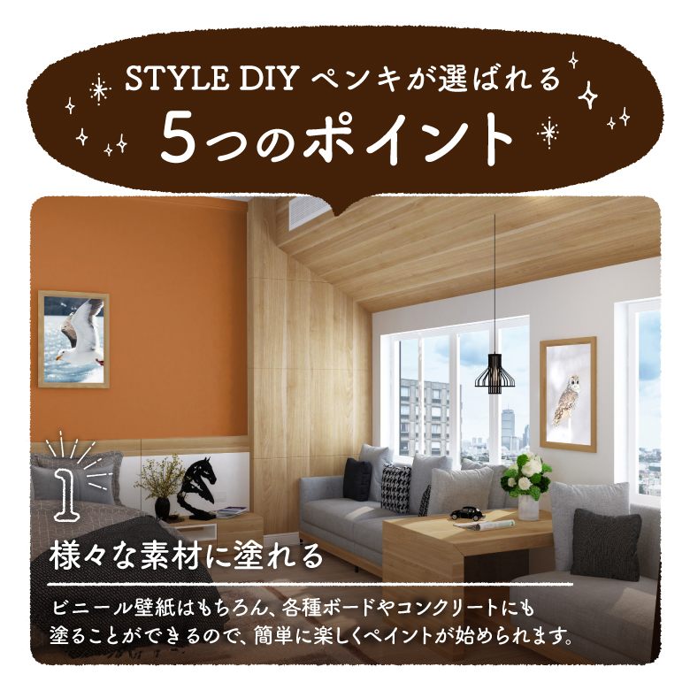 楽天市場 ペンキ 水性塗料 Diy Style Diyペンキ 500ml 68色 ニッペホームプロダクツ 水性ペンキ 水性 塗料 室内 壁 壁紙 室内用 ペイント 壁塗料 屋内 インテリア 塗装 ニッペ 模様替え 天井 室内塗料 つや消し 水性ペイント リフォーム 艶消し 小物 ニッペホーム