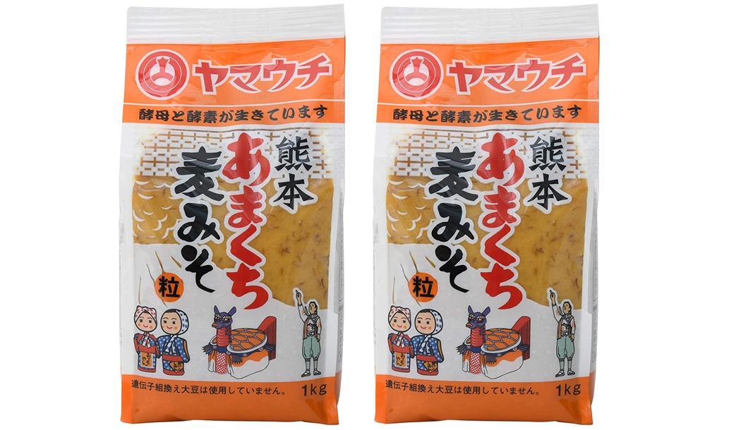 楽天市場】[ヤマエ食品工業] 味噌 麦みそ あまくち 炊きたて 1kg×2個