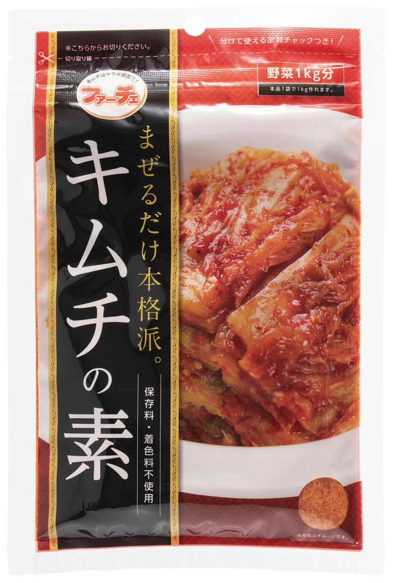 楽天市場 送料無料 ファーチェ キムチの素 116g 2袋 花菜 韓国食品 切ってまぜるだけ 花菜 韓国料理 白菜キムチ にっぽんマルシェ楽天市場店