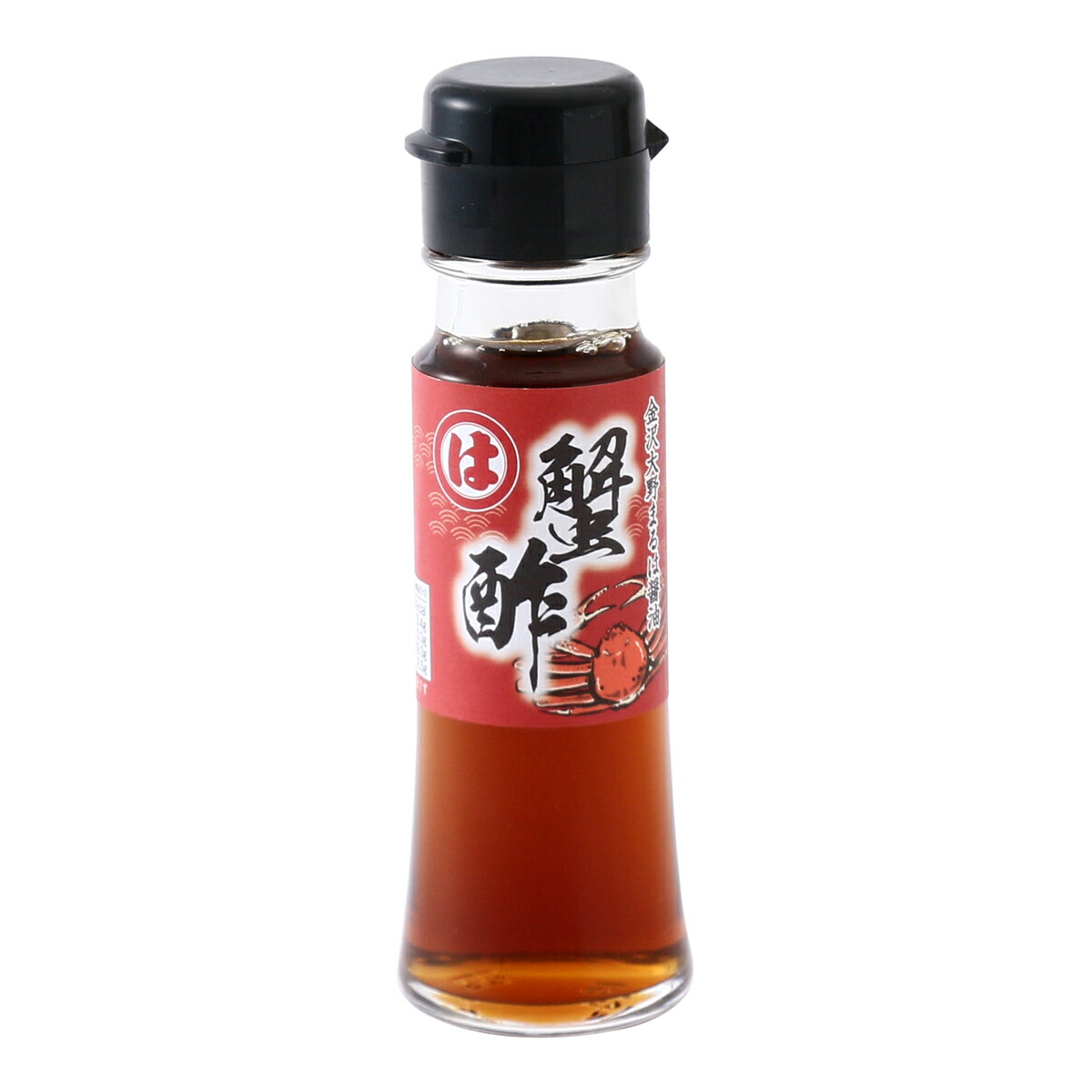 【楽天市場】[橋栄醤油みそ] 調味料 蟹酢 瓶 50ml /酢 蟹 かに酢 カニ酢 瓶入り 卓上タイプ 醤油 石川県 本醸造醤油 調味料 まる