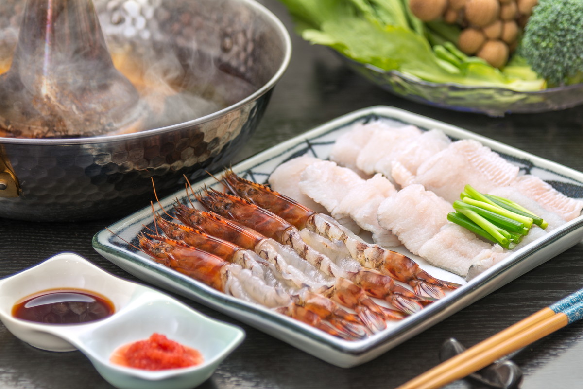 真作/宮尾寿人/車海老/桐共箱付/布袋屋掛軸HC-728 複製/