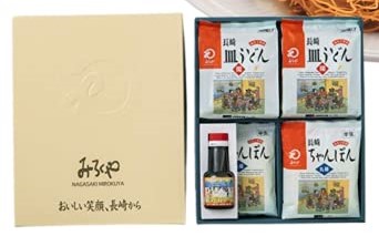 【10%OFF 楽天スーパーSALE限定】[みろく屋] 長崎ちゃんぽん・皿うどん・ソース詰合せ 8人前×2 中華めんセット商品 CS-39 長崎 麺 長崎名物 皿うどん ちゃんぽん チャンポン 中華麺 揚げ麺 パリパリ麺 麺料理 長崎みやげ 中華街