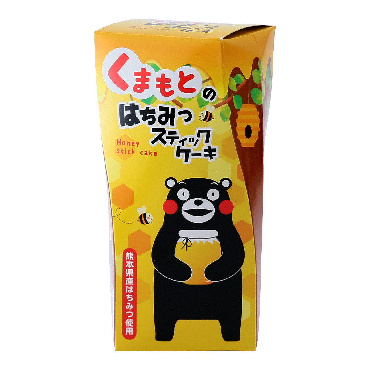 【楽天市場】[熊本ユタカ] 菓子 くまもとのはちみつスティックケーキ 6本 /お菓子 スイーツ お土産 焼菓子 くまもん おやつ ティータイム