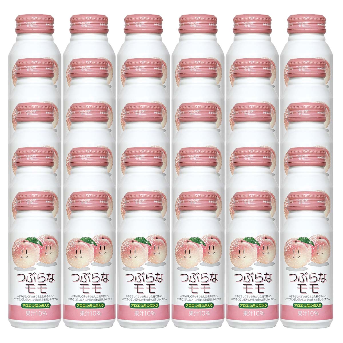 ジュース 【ケース販売】 [ジェイエイフーズおおいた] ジュース つぶらなモモ 190g×30本 /ジュース 国産 飲料 もも アロエ 果汁 ももジュース 缶
