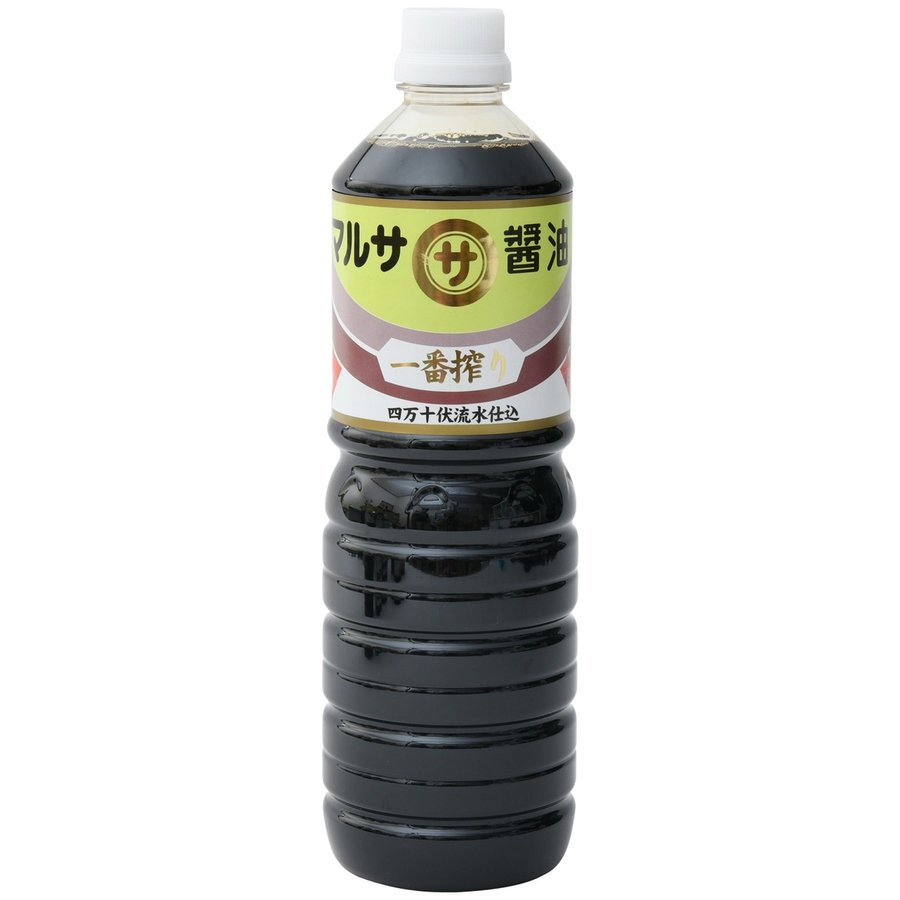 Amazon.co.jp: マルサ醤油 四万十伏流水仕込 さしみ醤油 1.8L