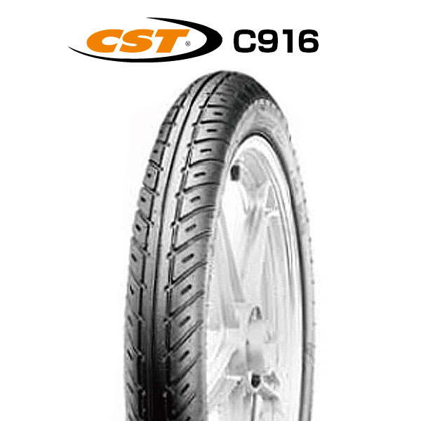 【法人宛送料無料】バイクタイヤ CST C916 70/100-14 37P TT サマータイヤ フロント用 14インチ 新型スーパーカブPRO純正 ■2022年製■